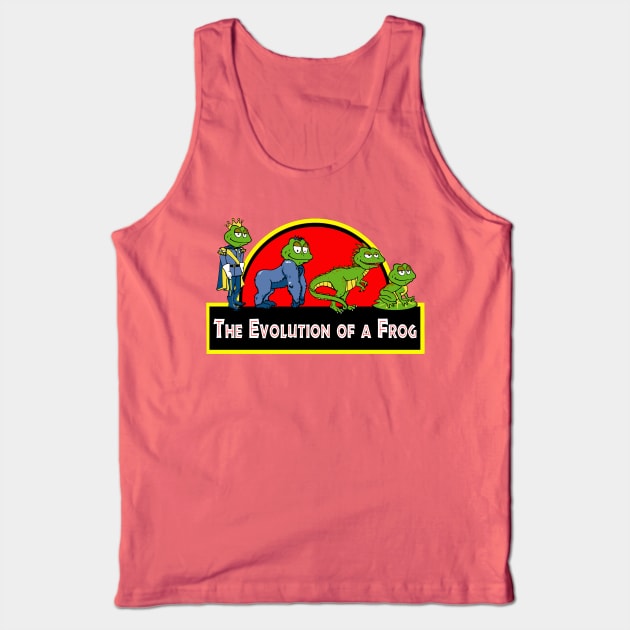 The Evolution of a Frog Tank Top by King Stone Designs